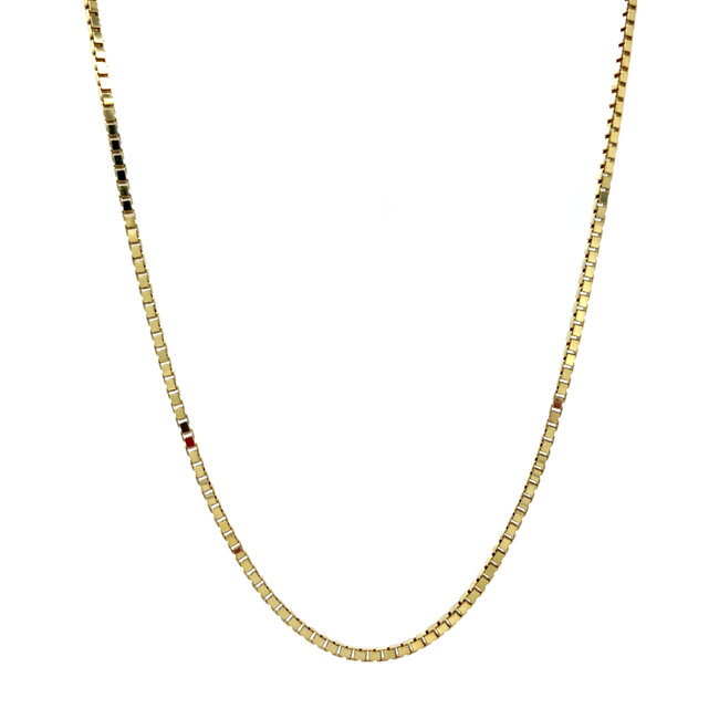 Goldene Venezianerkette 60 cm 14 Karat