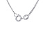 Weißgoldener Choker mit Diamant 32 cm 14 Karat