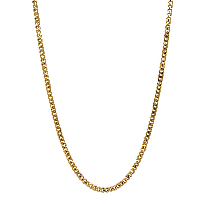 Goldene Halskette Gourmet 49 cm 14 Karat