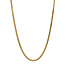 Goldene Halskette Gourmet 49 cm 14 Karat