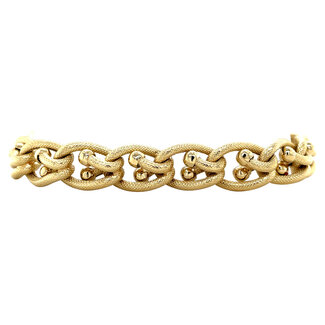 Gold bracelet 20.5 cm 14 karat