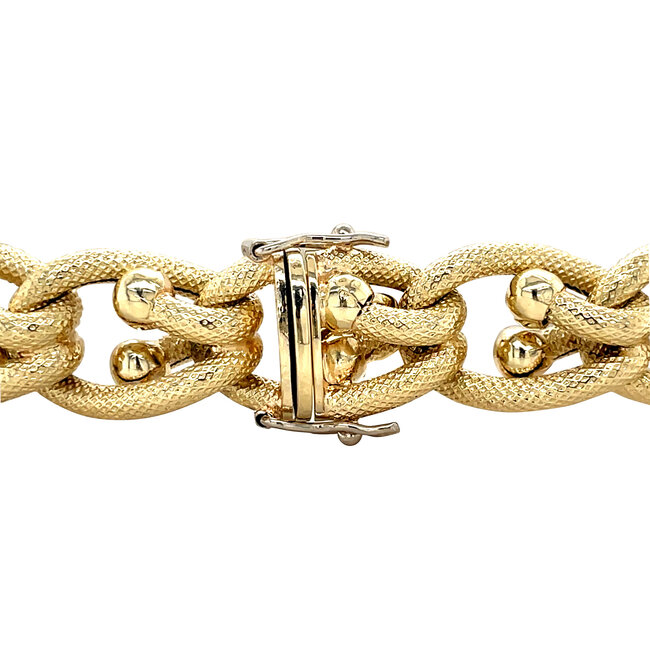 Gouden armband 20.5 cm 14 karaat