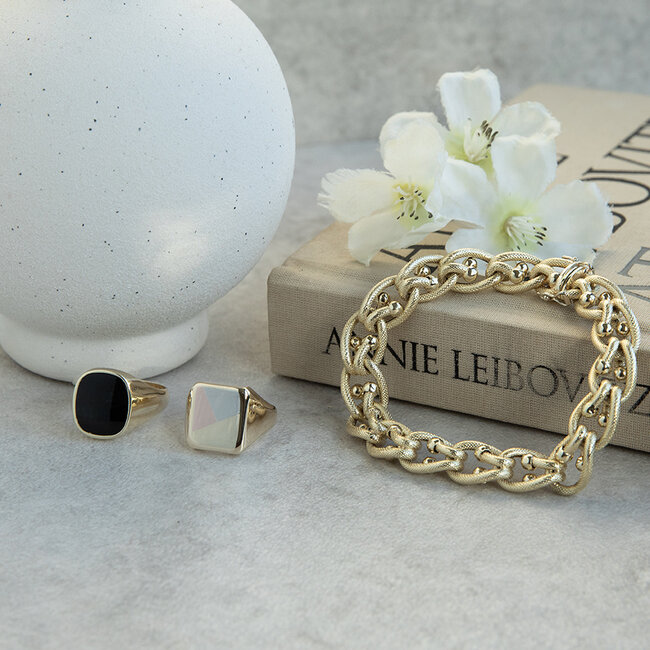 Goldenes Armband 20,5 cm 14 Karat