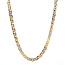 Gold fantasy necklace 60 cm 14 karat