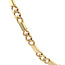 Men's gold fantasy necklace 80 cm 14 karat
