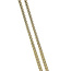 Goldener Choker mit Diamant 42 cm 14 Karat