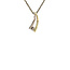 Gold pendant with diamond from Desiree 14 carat