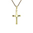 Gouden kruis hanger 14 karaat