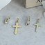 Gouden kruis hanger 14 karaat