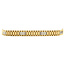 Gold rolex bracelet 21 cm 14 karat
