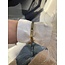 Gold rolex bracelet 21 cm 14 karat