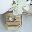 White gold pendant with pearl 14 karat