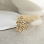 Gold ring with diamond 18 karat