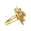 Gold ring with diamond 18 karat