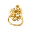Gold ring with diamond 18 karat
