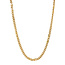 Gold gourmet necklace 50 cm 14 karat