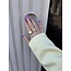 Tricolour gold signet ring 14 karat