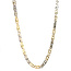 Gouden valkenoog collier 42 cm 14 karaat