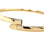 Gold smooth bangle 14 carat