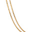 Gold length necklace Venetian 57 cm 18 karat