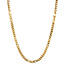 Gold gourmet necklace 50 cm 14 karat