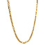 Gold gourmet necklace 50 cm 14 karat