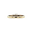 Goldener Solitärring mit Diamant 14 Karat