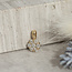 Goldener Entourage-Anhänger mit 18 Karat Diamant