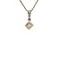 Gold pendant with diamond 14 karat