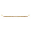 Gouden enkelband 25.5 cm 14 karaat
