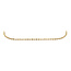 Gouden enkelband 25.5 cm 14 karaat