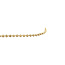 Gouden enkelband 25.5 cm 14 karaat