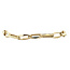 Gouden closed for ever armband 19 cm 14 karaat