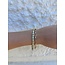 Gouden closed for ever armband 19 cm 14 karaat