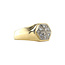 Gold ring with diamond 14 karat