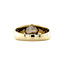 Gouden ring met diamant 14 karaat