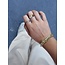 Gold ring with diamond 14 karat