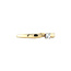 Gouden solitair ring met diamant 14 karaat