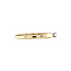 Gouden solitair ring met diamant 14 karaat