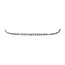 Witgouden armband met diamant 14 karaat