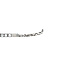 Witgouden armband met diamant 14 karaat