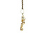 Gouden hanger beer met diamant 14 karaat