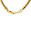Gouden gourmet choker 46 cm 14 karaat