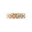 Tricolor goldener Rolex-Ring 14 Karat