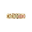 Tricolor goldener Rolex-Ring 14 Karat