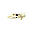 Goldener Ring mit Diamant 14 Karat