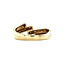 Gold ring with diamond 14 karat