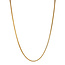 Golden length necklace venetian 50.5 cm 18 karat