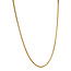Gouden lengtecollier venetiaan 50.5 cm 18 karaat