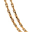 Goldener Choker 45 cm 14 Karat
